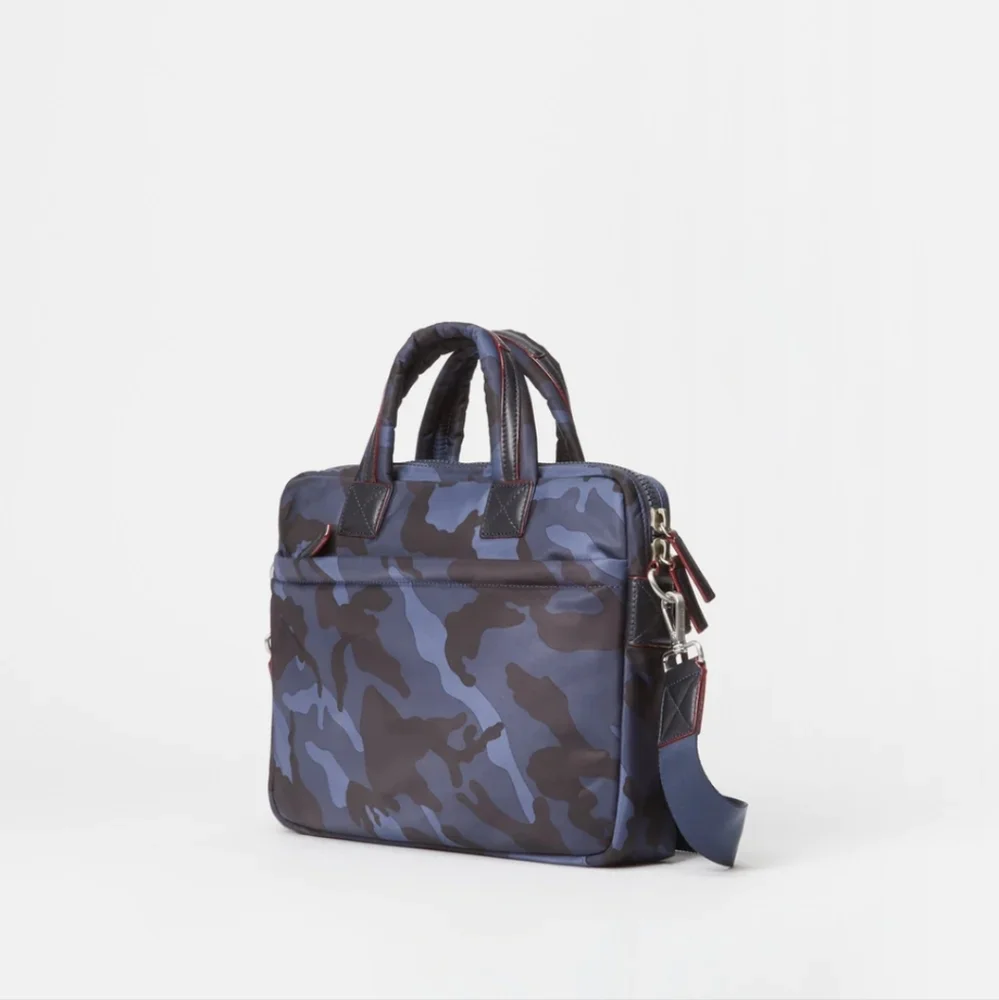 MZW Blue Camo Bleecker Slim Brief XS